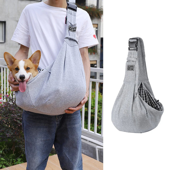 Sac de Transport pour chien de compagnie, voyage en plein air, sacs à bandoulière pour chiots, sac à main simple et confortable, fourre-tout pour chaton Corgi, Transport pour animaux de compagnie