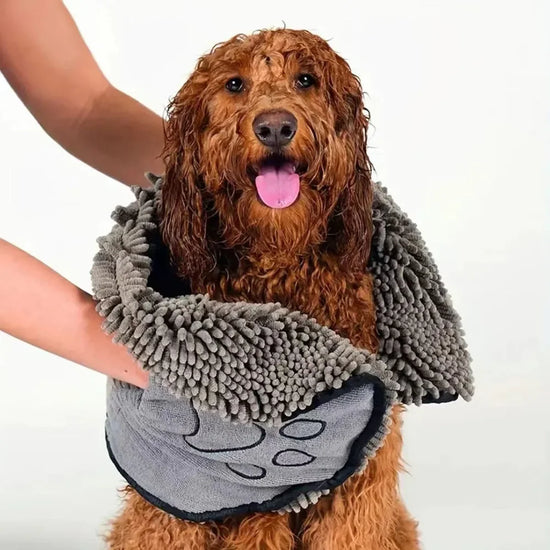 Serviette de bain Super absorbante pour animaux de compagnie, serviettes pour chat à séchage rapide, Robe de bain douce et pratique, gant de toilette de nettoyage sec pour animaux de compagnie, accessoires pour chiens
