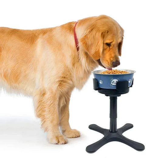 Support de Filles pour Chien de Compagnie, Levage Réglable, Anti-renversement, T1, Adapté aux Chiens Moyens à Grands