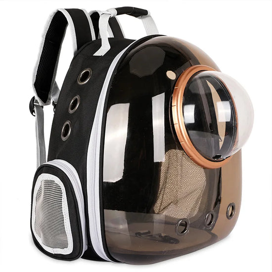 Sac de Transport de voyage pour animaux de compagnie, sacs à dos spatiaux pour animaux de compagnie, respirant, Portable, Transparent, pour chiot et chien, sacs à capsules spatiales