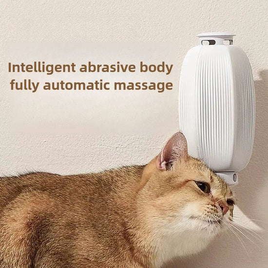 Dissolvant de démangeaisons pour chat, masseur Intelligent, jouet relaxant, décompression, produits pour animaux de compagnie, accessoires, détection automatique, Rotation